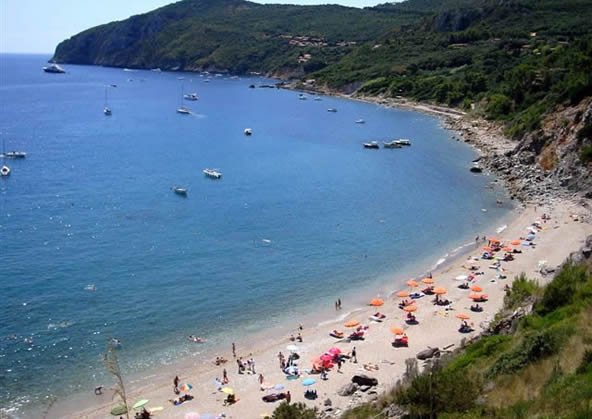 Porto Ercole - Spiaggia lunga beach
